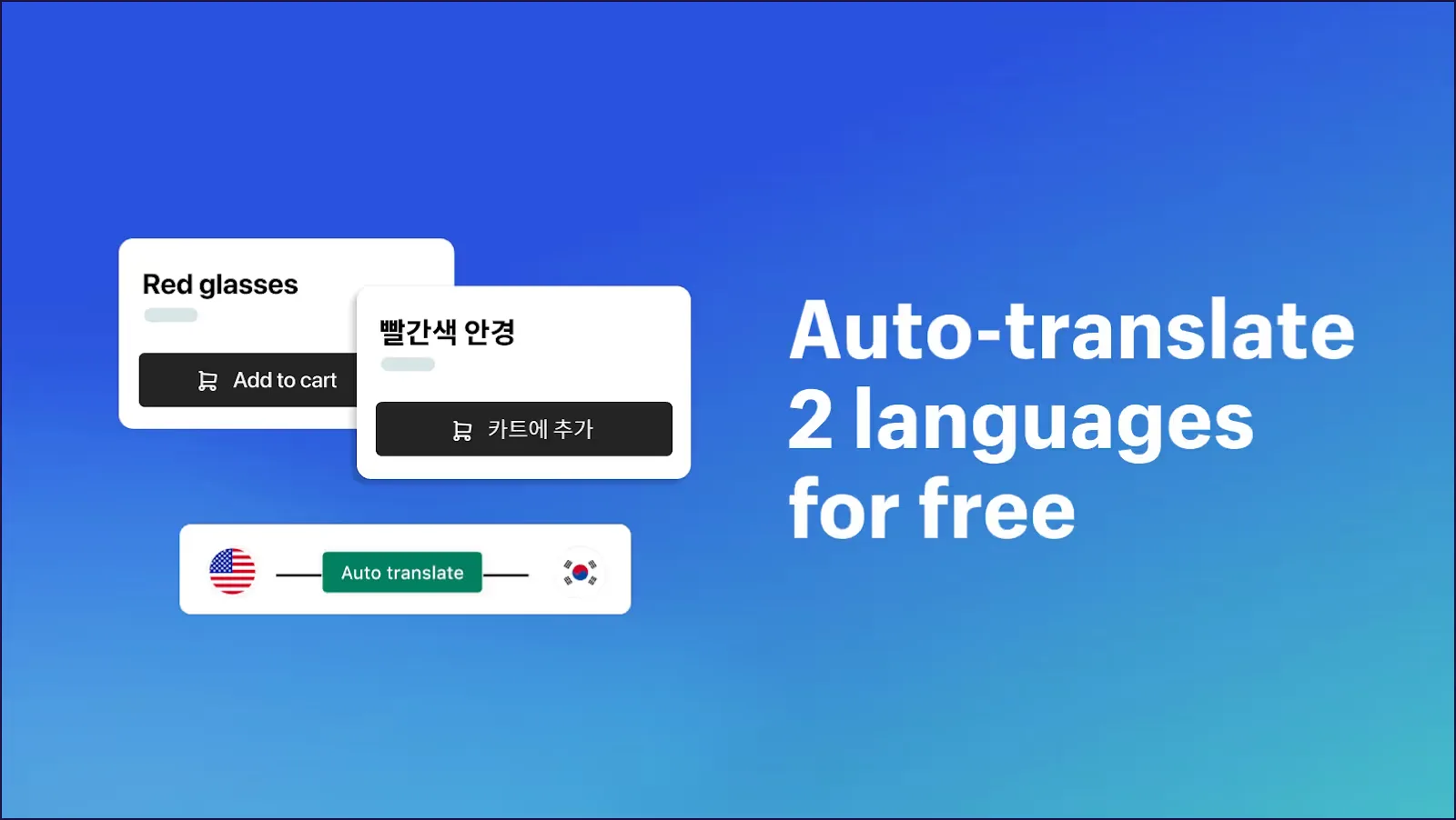 Le visuel officiel de Translate & Adapt : l'auto-traduction gratuite s'arrête à 2 langues