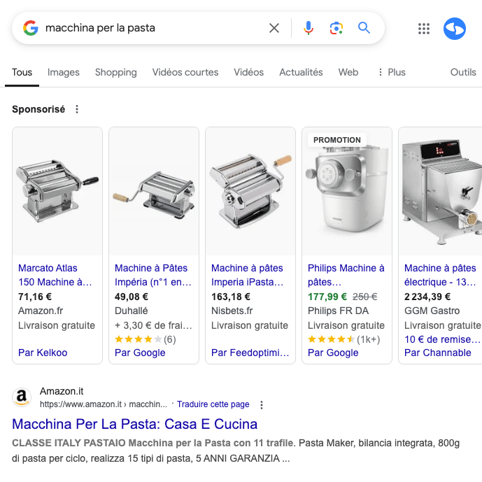 Nudelmaschine